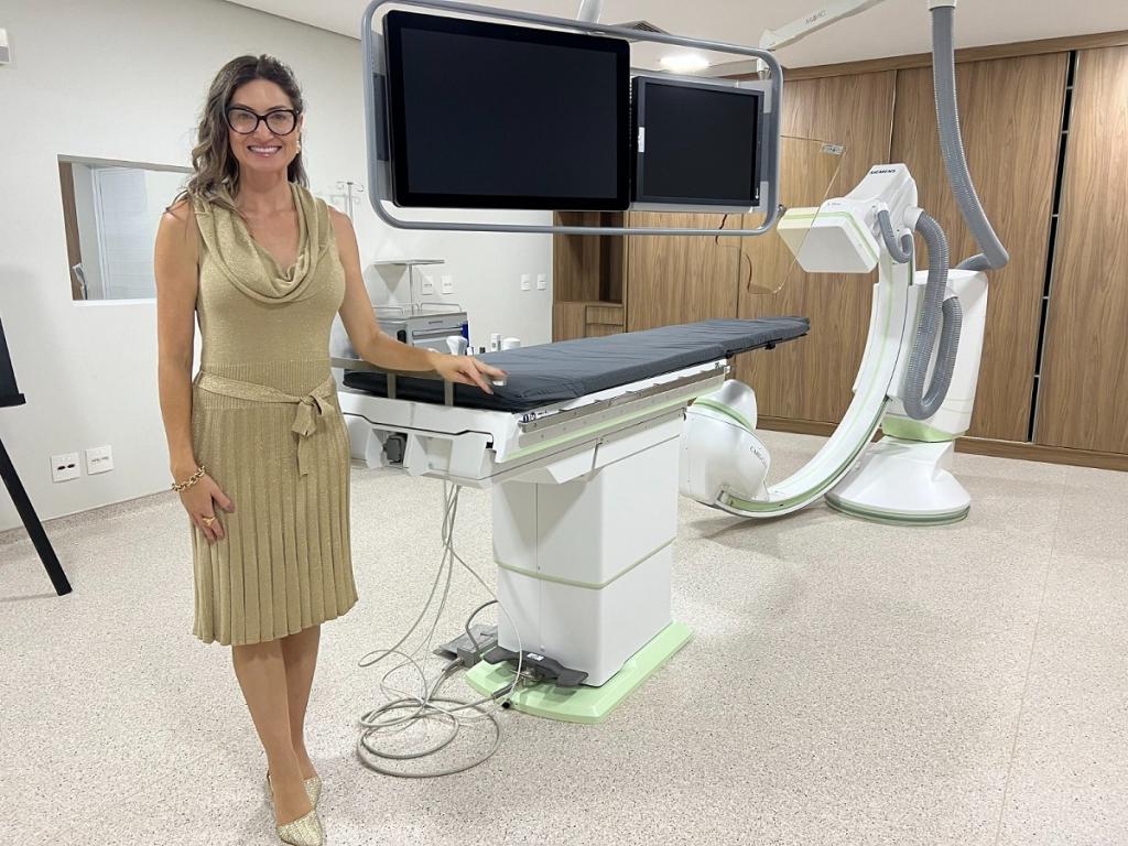 Santa Casa de Patrocínio é credenciada para novos serviços de hemodinâmica pelo SUS, anuncia Greyce Elias