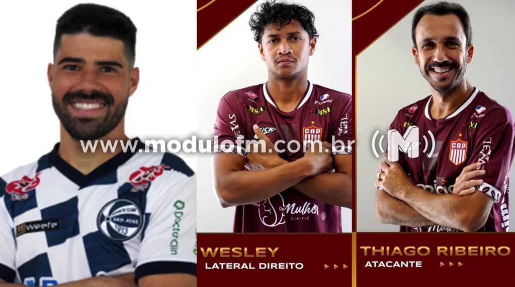 Volante e lateral direito são mais dois a deixarem o CAP; atacante Thiago Ribeiro pode ser o próximo