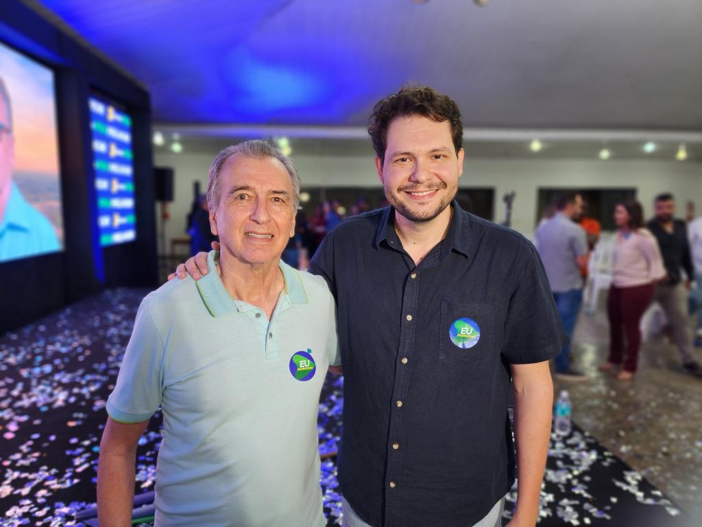 Confirmada candidatura de Gustavo Brasileiro a prefeito e candidato a vice será Maurício Cunha