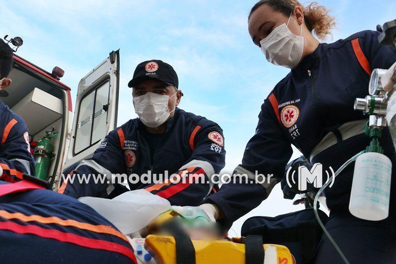 Criança de 5 anos é atropelada ao sair da escola no centro de Patrocínio