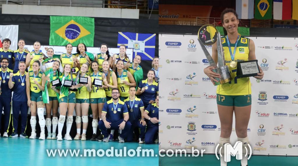 Patrocinense conquista o título do Sul-Americano de Vôlei de...