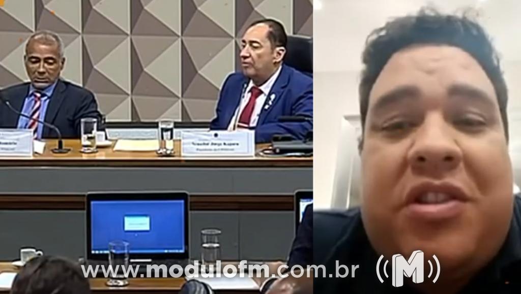 Willian Rogatto acusa presidente do Clube Atlético Patrocinense durante...