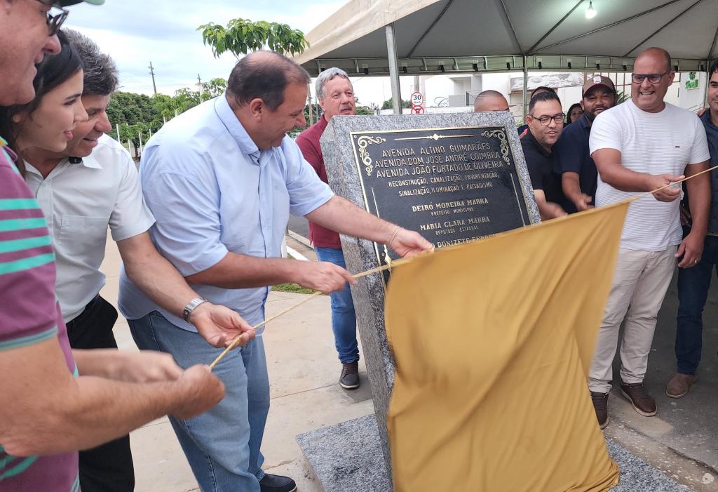 Prefeitura de Patrocínio inaugura obras das avenidas João Furtado de Oliveira, Altino Guimarães e Dom José André Coimbra