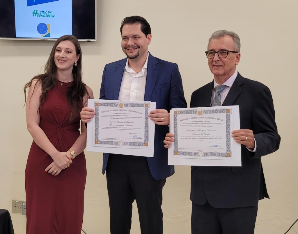 Gustavo, Maurício e vereadores eleitos em outubro são diplomados...