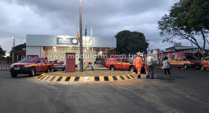 Prefeitura e Corpo de Bombeiros inauguram 1ª etapa da...