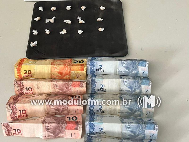 Ação policial resulta na prisão de dupla suspeita de tráfico no bairro Santo Antônio