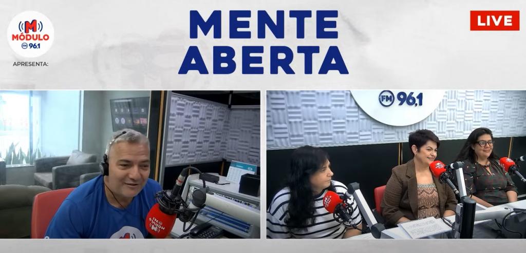 Secretária de Cultura participou hoje do Mente Aberta, da...