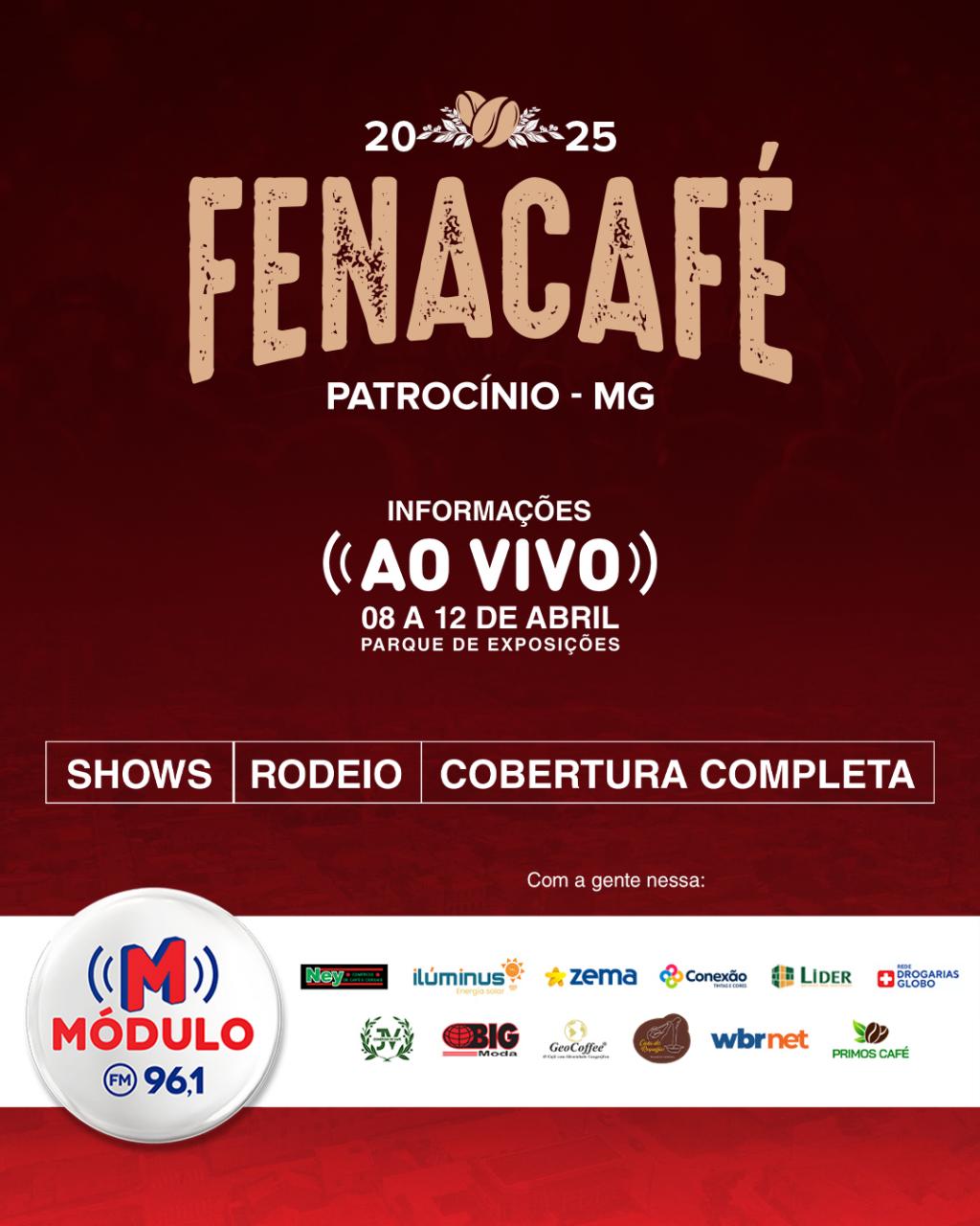 Imagem 1 do post Fenacafé 2025: com Ana Castela e rodeio PBR, terceiro dia promete agitar o Parque de Exposições em Patrocínio