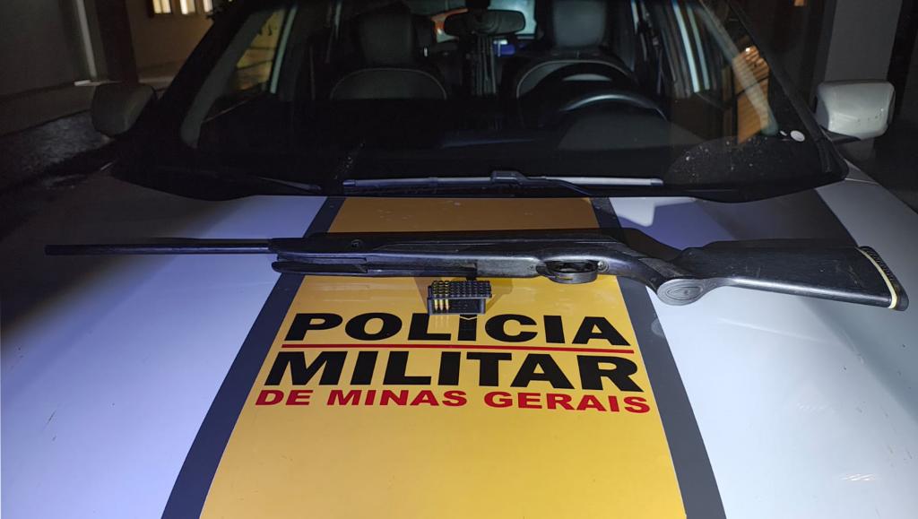 Homem é detido com arma e munições na MG-190 em Monte Carmelo