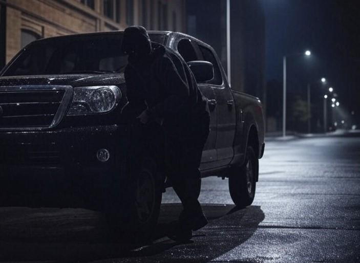 Ladrões furtam caminhonete Amarok durante Fenacafé no bairro Santo Antônio