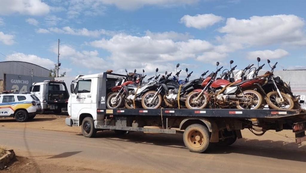 Ação policial recupera 25 motos furtadas e prende três...