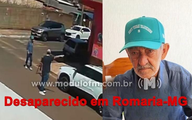 Idoso com Alzheimer desaparece durante festa em Romaria