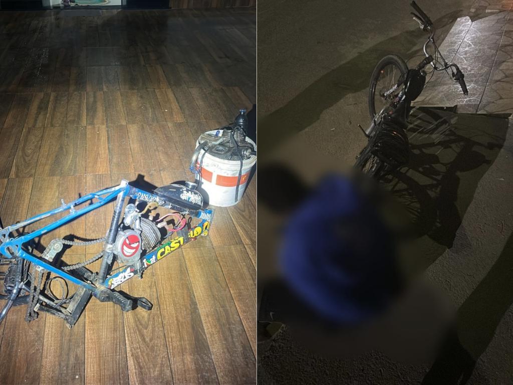 PM recupera parte das 29 bicicletas motorizadas furtadas de...