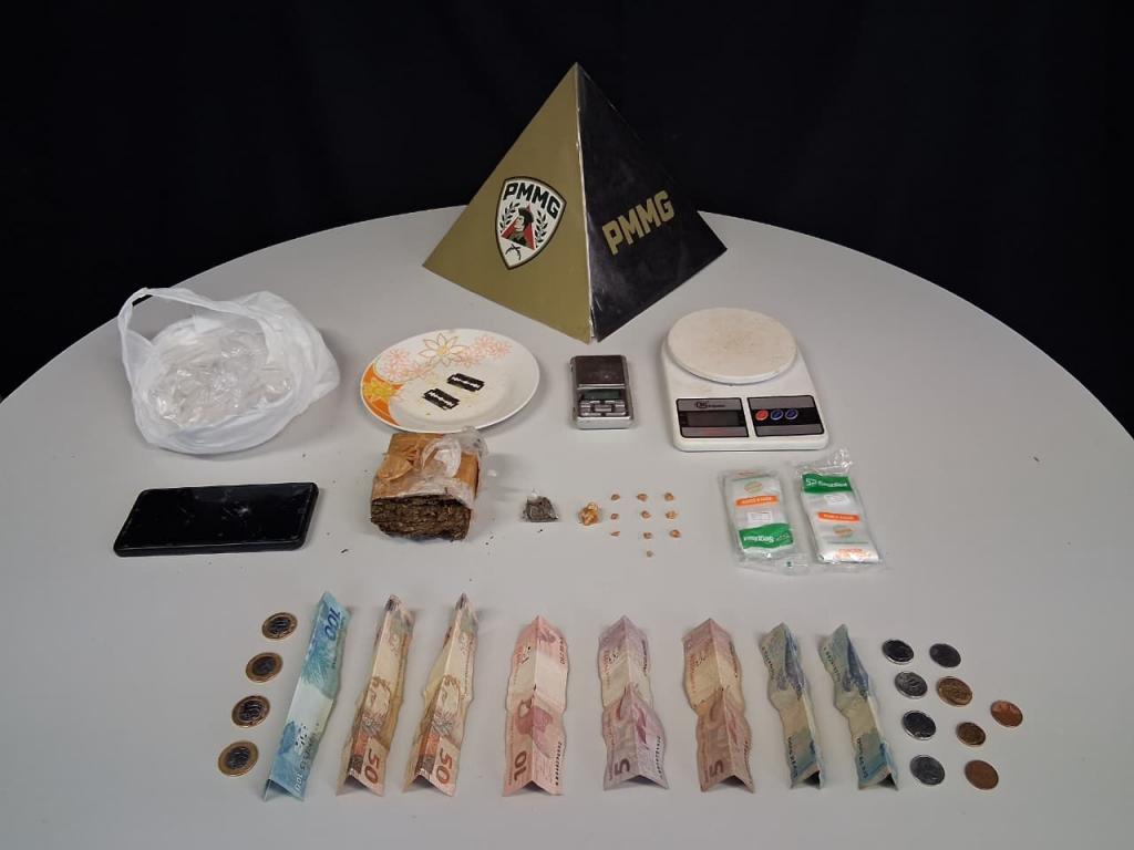 Homem é preso com drogas e balanças de precisão no bairro Enéas,...