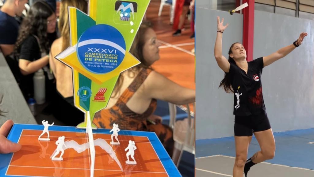 Atletas de Patrocínio conquistam títulos no Campeonato Brasileiro de Peteca
