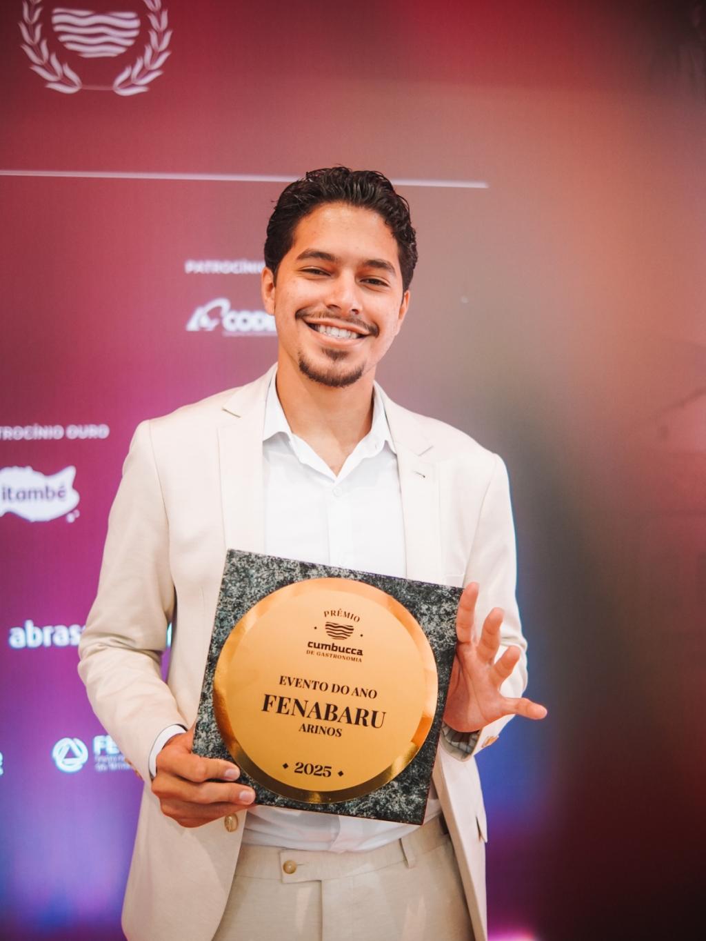 Imagem 1 do post Chef Gabi Tropicana celebra nova conquista com prêmio de “Evento do Ano” no Cumbucca 2025