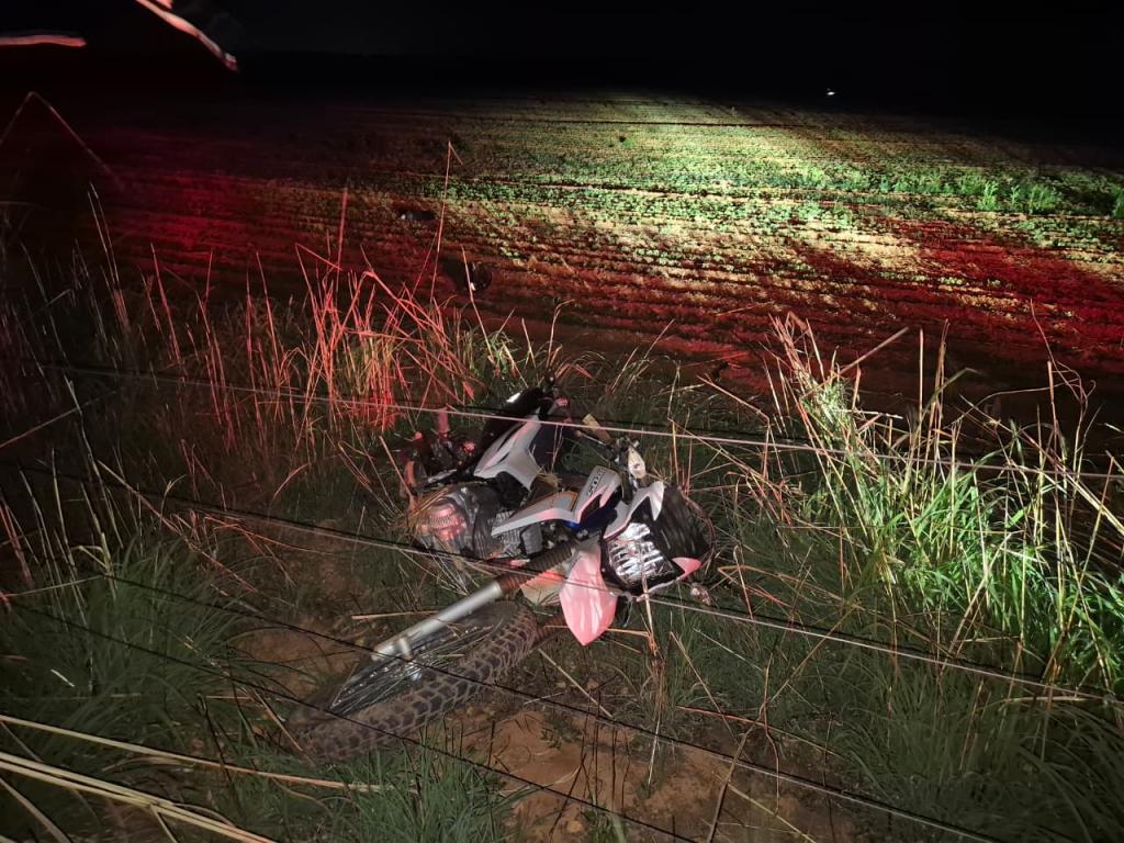 Motocicleta furtada é recuperada após perseguição entre Coromandel e Patrocínio