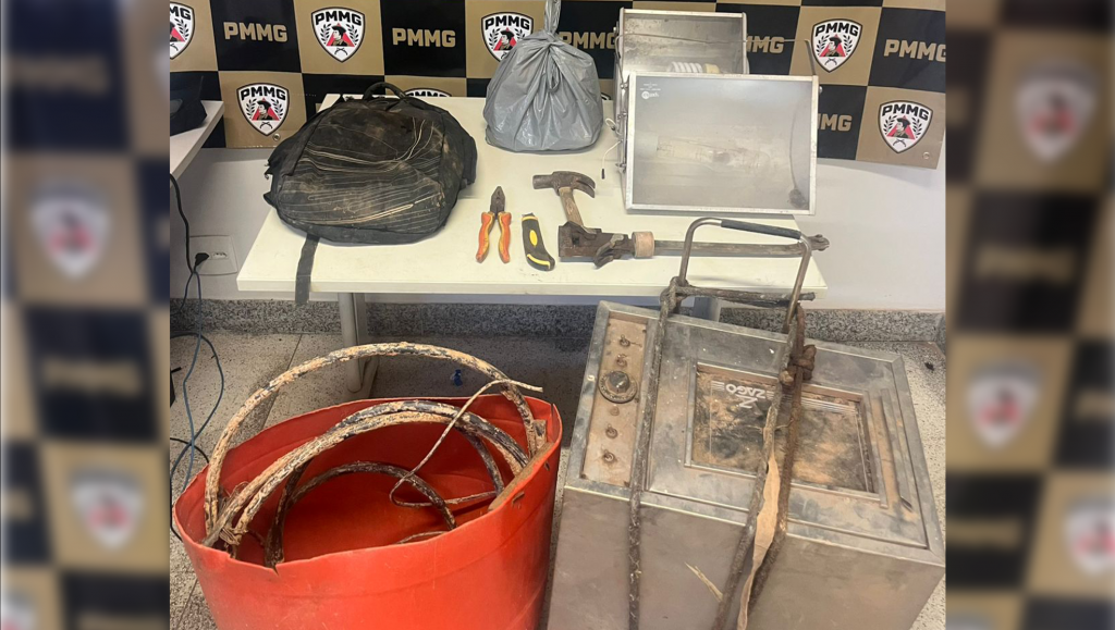 Dois homens são presos por furto em depósito desativado na BR-365