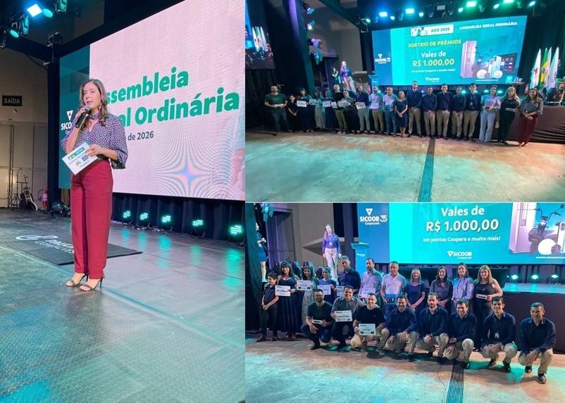 AGO do Sicoob Coopacredi reúne grande público, aprova pauta...