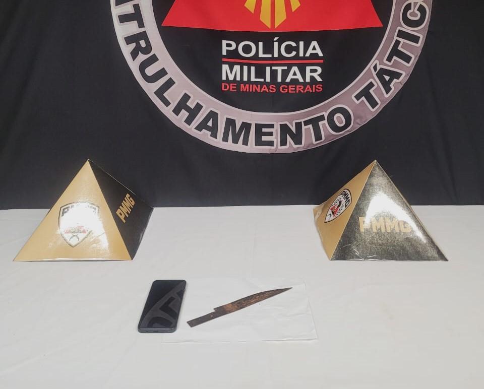 Morador é esfaqueado após invasão de casa em Guimarânia; suspeito é preso