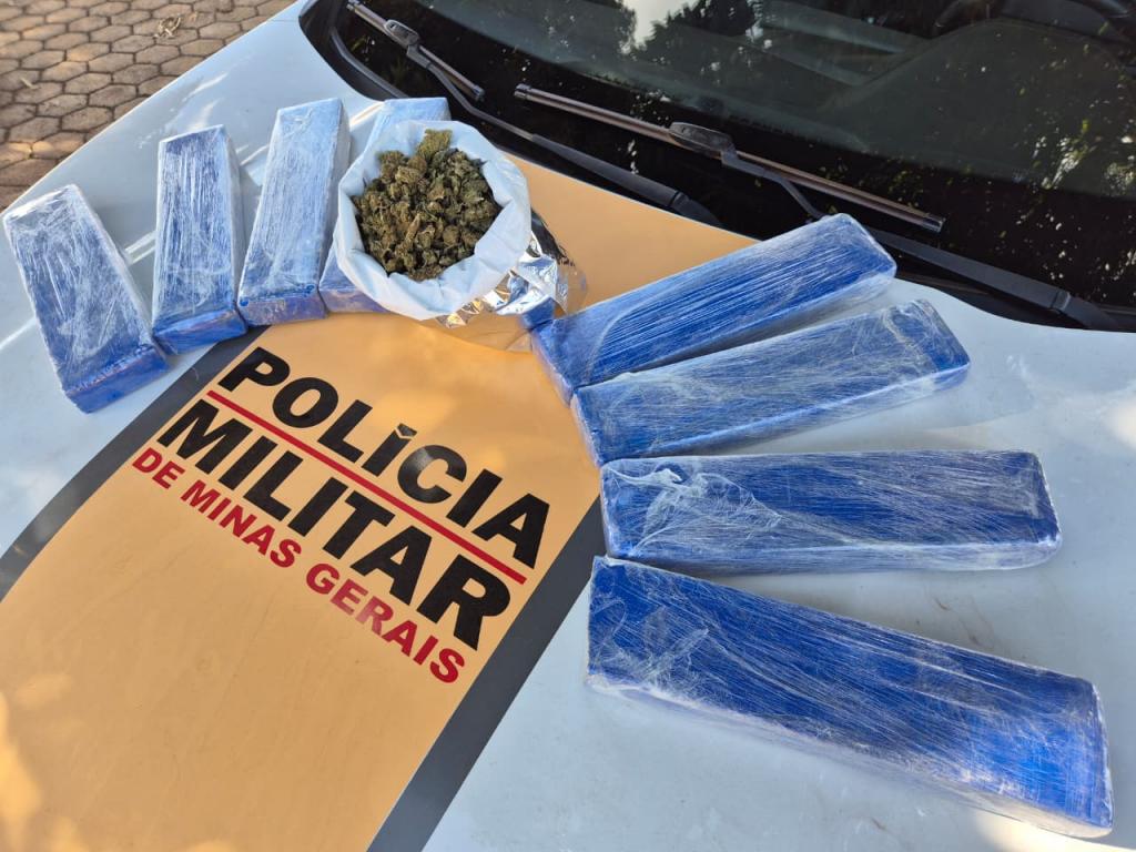 Imagem 2 do post Homem é preso com maconha “Colômbia Gold” escondida em bagagem na BR-352, em Coromandel